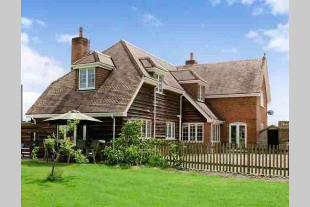 Langford Farmhouse - New Forest National Park Luxury 4Bd, Hot Tub, Cinema, 10 Acres Bartley Екстер'єр фото