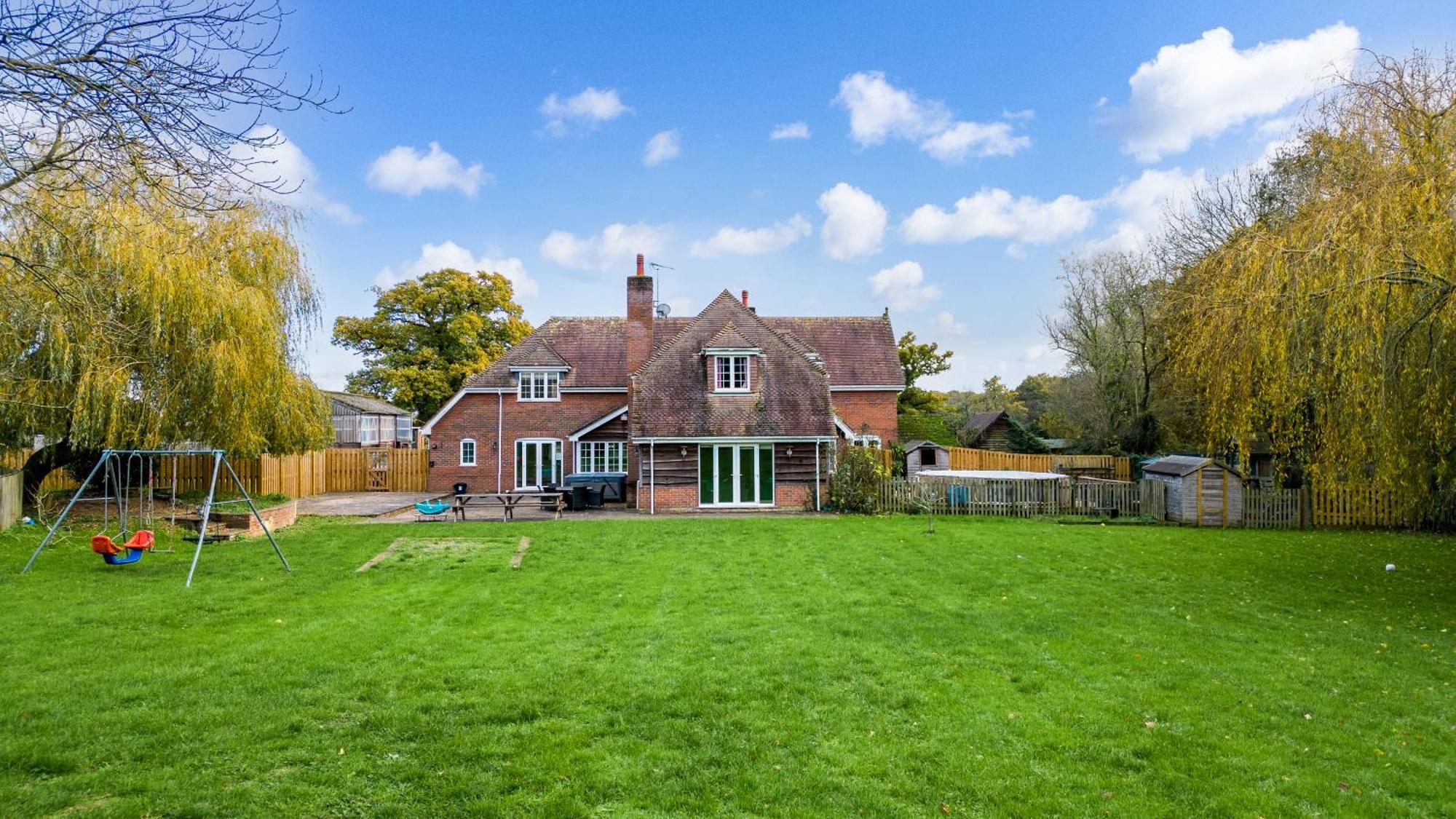 Langford Farmhouse - New Forest National Park Luxury 4Bd, Hot Tub, Cinema, 10 Acres Bartley Екстер'єр фото